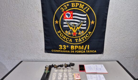 Mulher é presa por tráfico de entorpecentes no Dom Bosco (Foto: O Diário de Barretos)