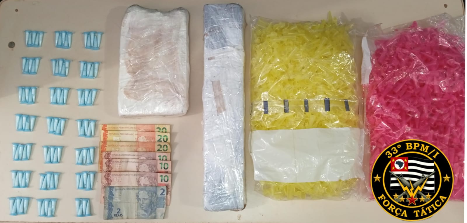 Homem é detido com mais de 2 kg de drogas em Bebedouro