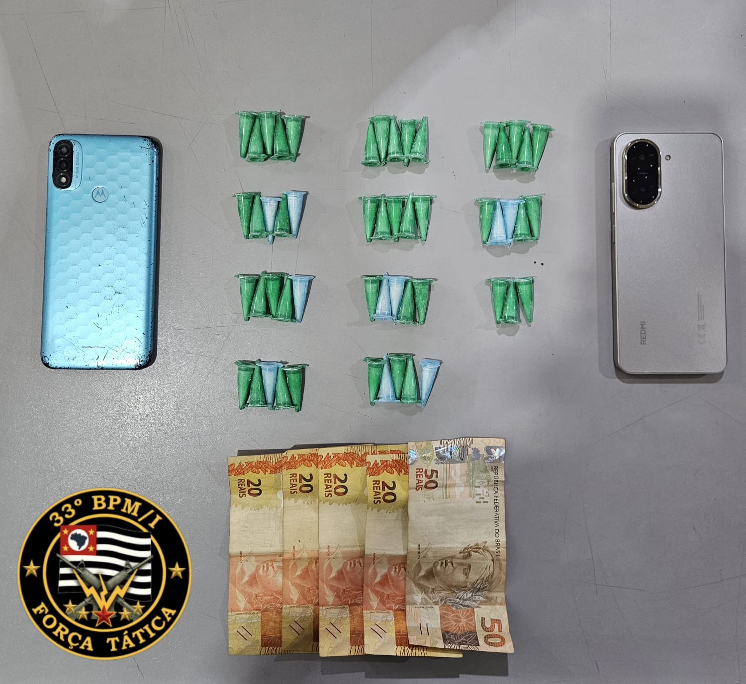 Suspeita é detida pela PM por venda de cocaína no Dom Bosco