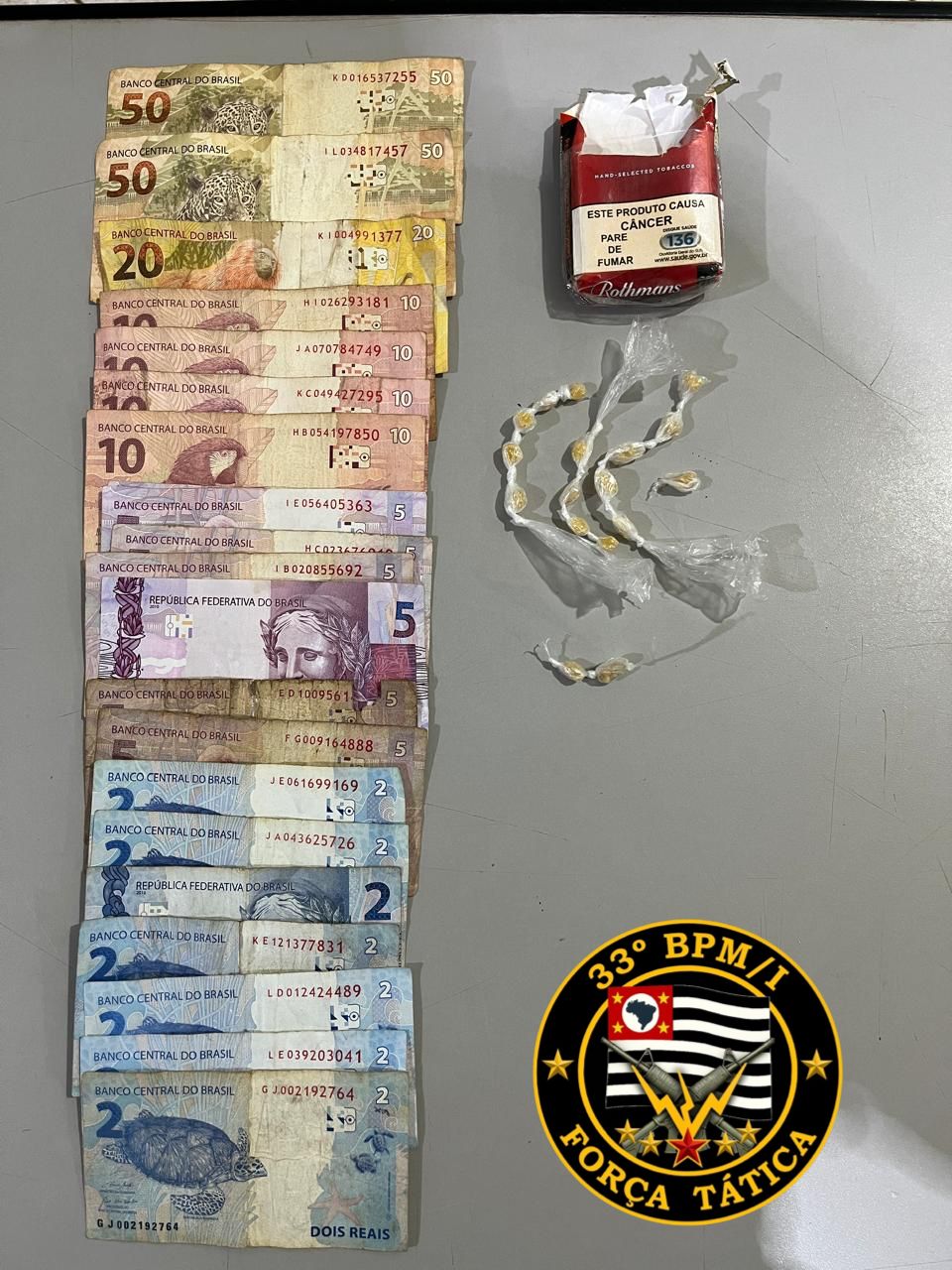 Adolescente é apreendida por venda de droga em Olímpia