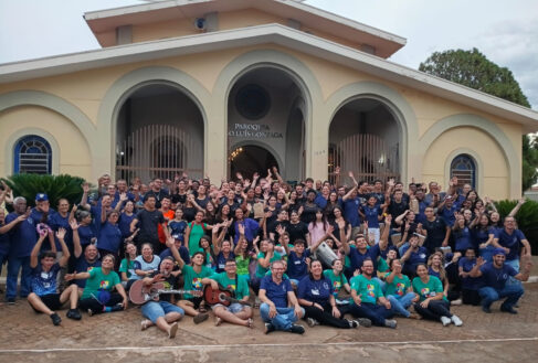1º EJC na Paróquia de São Luís contou participação de 45 jovens (Foto: O Diário de Barretos)