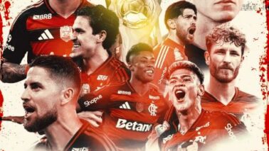 Com um gol do atacante Samuel Lino, o Flamengo derrotou o Ceará por 1 a 0 para garantir o título do Campeonato Brasileiro, na noite desta quarta-feira (3) no estádio do Maracanã, no Rio de Janeiro.