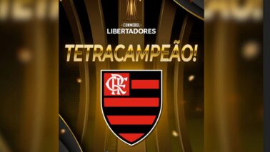 O primeiro tetracampeão da América do futebol brasileiro se chama Clube de Regatas do Flamengo.