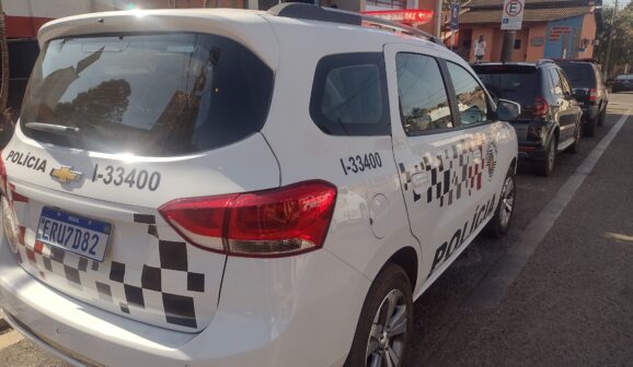 Criança defende a mãe de padrasto agressor em Barretos (Foto: O Diário de Barretos)