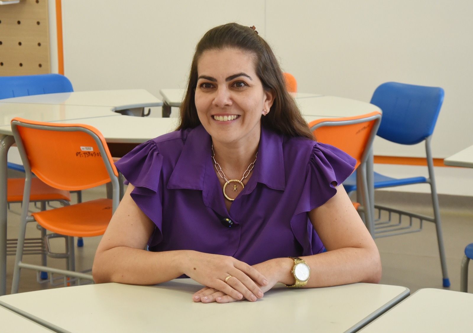 Tatiana é homenageada com o Diploma Gente que é Notícia na Educação