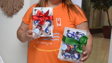 Desenhos de pacientes viram enfeites exclusivos de Natal