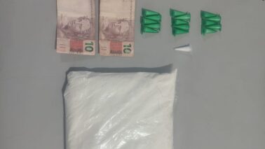 Polícia Militar detém autor e apreende mais de meio quilo de cocaína (Foto: O Diário de Barretos)
