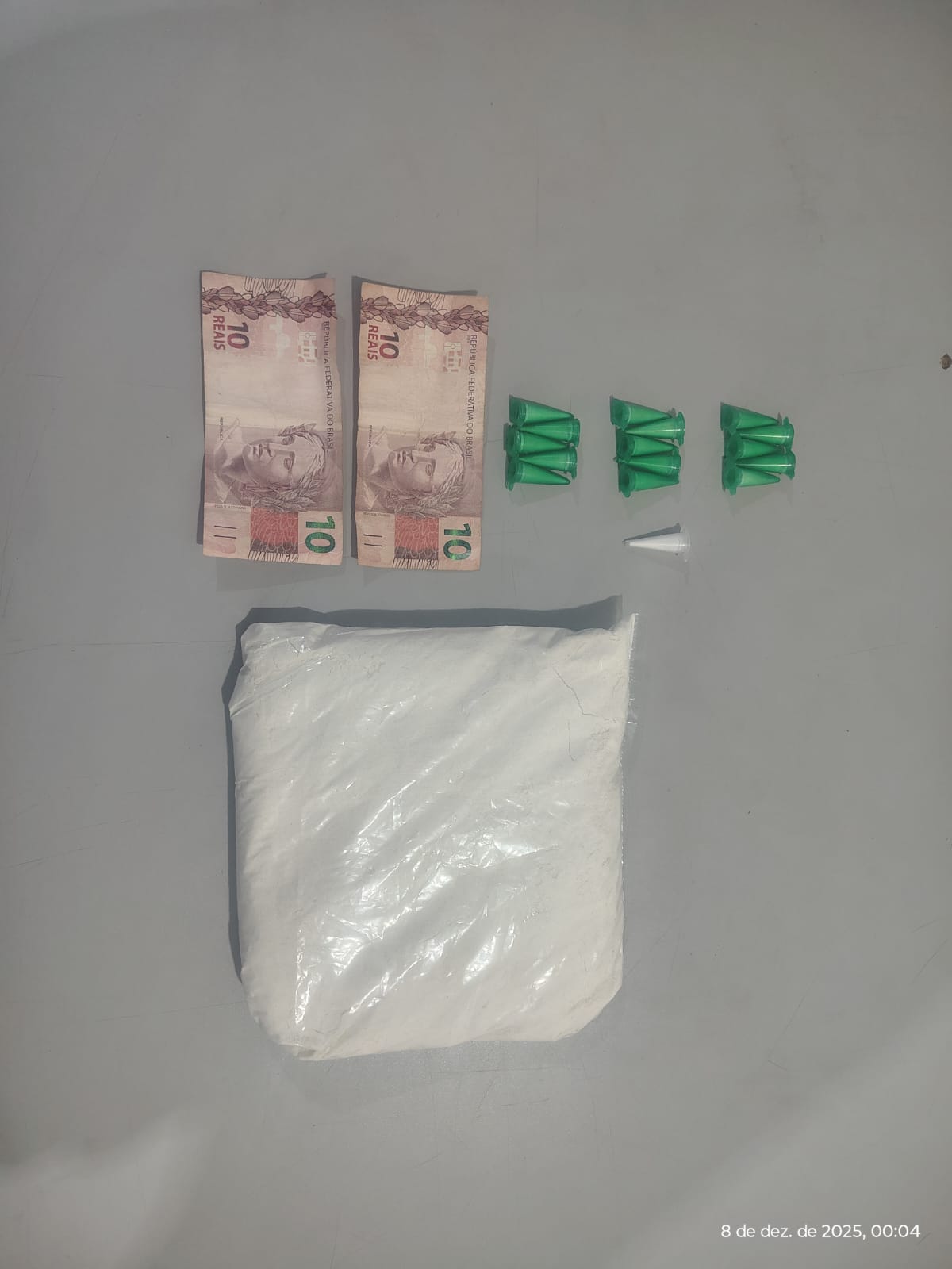 Polícia Militar detém autor e apreende mais de meio quilo de cocaína