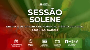 Legislativo entrega diplomas de mérito cultural em sessão solene