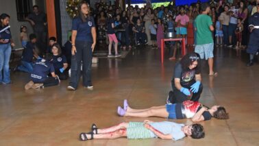 Projeto apresenta noções de primeiros socorros para estudantes