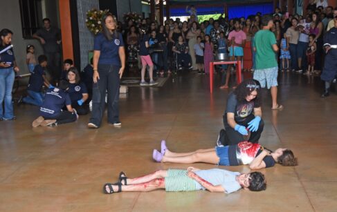 Projeto apresenta noções de primeiros socorros para estudantes