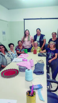 UBS tem feira de artesanato em projeto de cuidado e integração