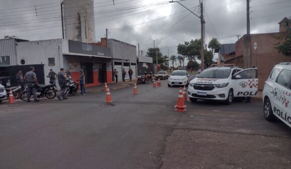 Polícia Militar realiza Operação Cavalo de Aço em Barretos (Foto: O Diário de Barretos)