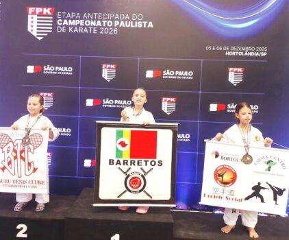 A cidade de Barretos conquistou excelentes resultados nas etapas estadual de Karate, promovidas pela Federação Paulista de Karate.