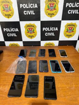 Polícia Civil desarticula esquema de desvio de celulares e acessórios em Barretos (Foto: O Diário de Barretos)