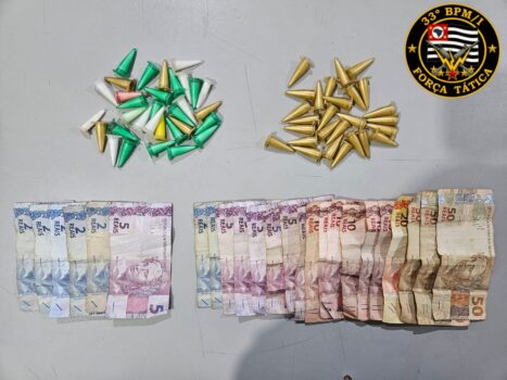 Polícia Militar detém indivíduos na prática de tráfico no Luís Spina (Foto: O Diário de Barretos)