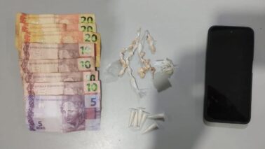 Polícia Militar prende dois durante ação de combate ao tráfico (Foto: O Diário de Barretos)