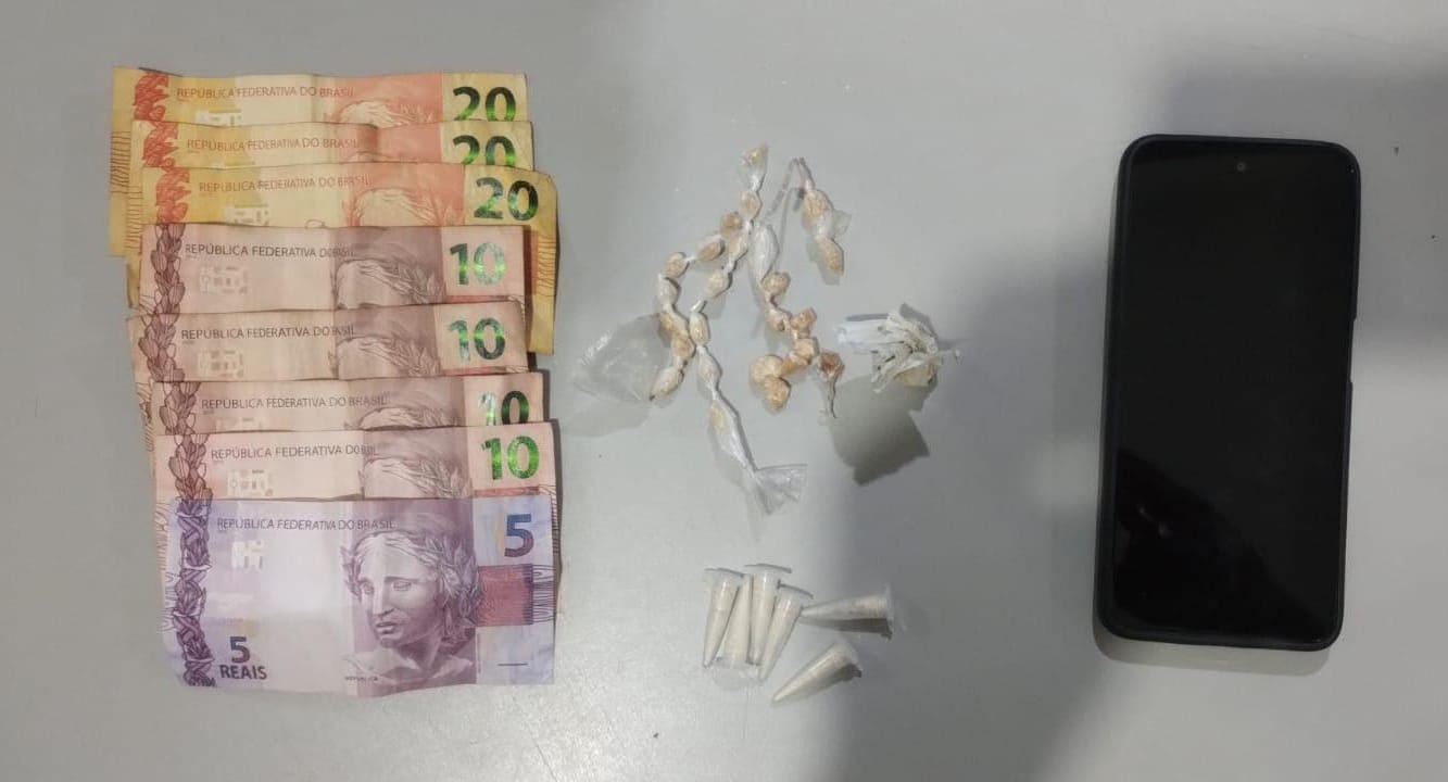 Polícia Militar prende dois durante ação de combate ao tráfico