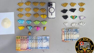 PM confirma prisões por tráfico de entorpecente (Foto: O Diário de Barretos)