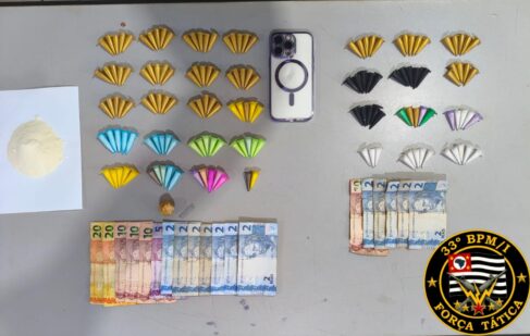 PM confirma prisões por tráfico de entorpecente (Foto: O Diário de Barretos)