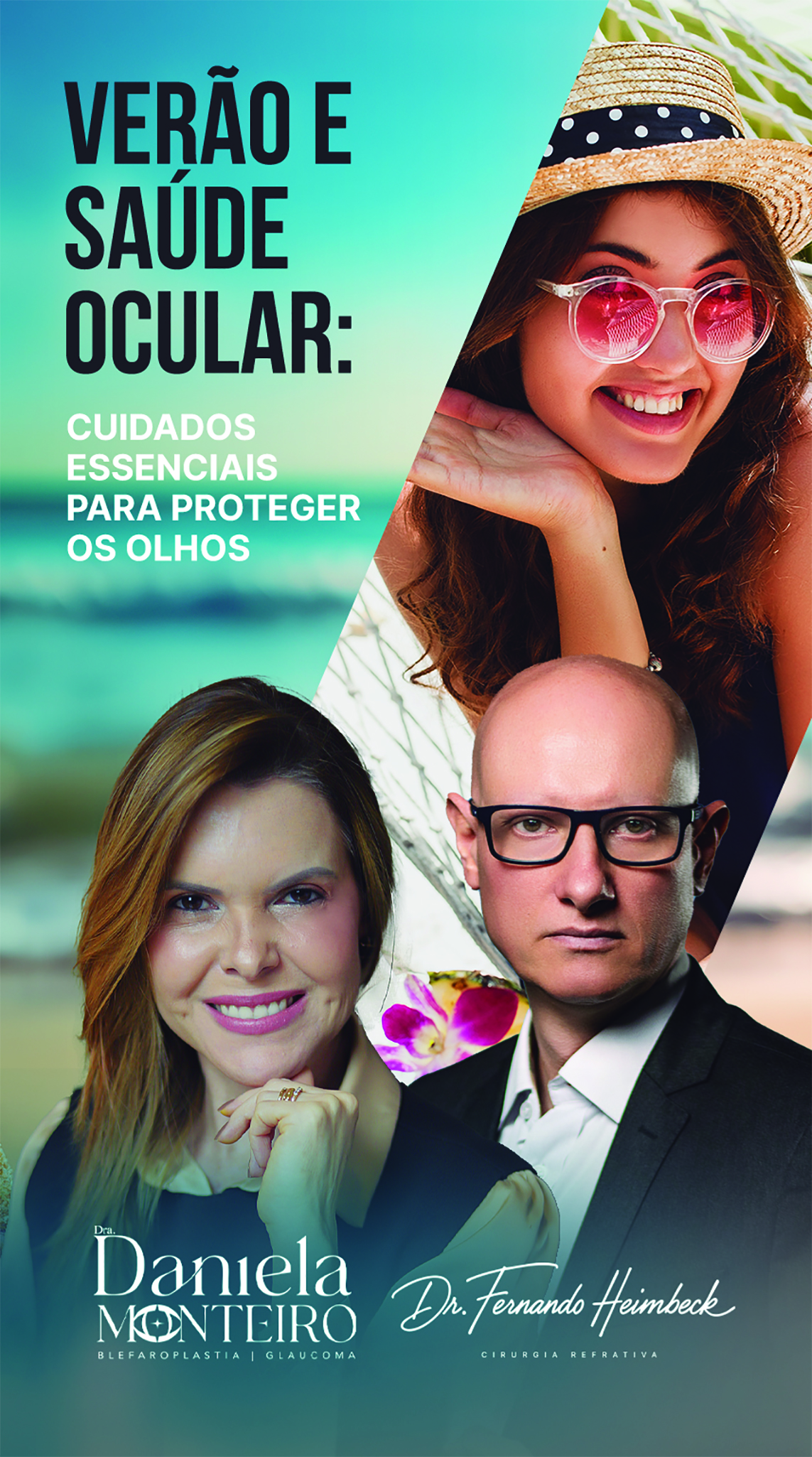 Verão e saúde ocular: cuidados essenciais para proteger os olhos