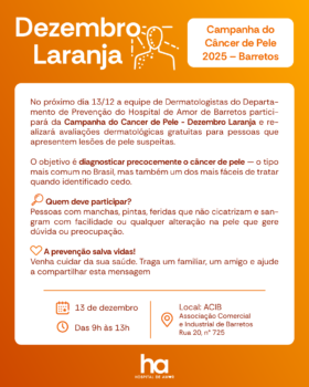 Mutirão contra câncer de pele acontece neste sábado  