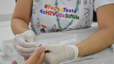 O Dia Mundial de Luta contra a Aids foi lembrado neste dia 1º de dezembro com várias ações.