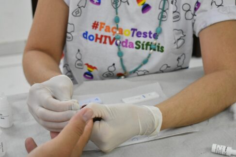 O Dia Mundial de Luta contra a Aids foi lembrado neste dia 1º de dezembro com várias ações.