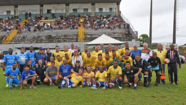 O Jogo das Estrelas realizado no domingo (14), entre a Seleção Masters do Brasil e a Seleção Masters de Barretos terminou com vitória da seleção brasileira pelo placar de 5 a 2.