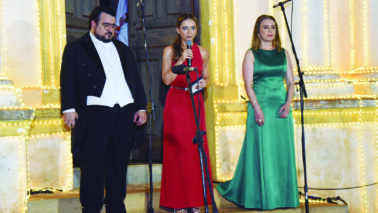 CULTURA: Franco, Karla e Fernanda no sarau uniram música, arte e história em uma noite especial Sarau natalino transforma Museu em palco central de música e luz