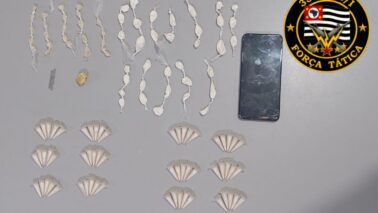 Polícia Militar detém infratores e apreende entorpecentes (Foto: O Diário de Barretos)