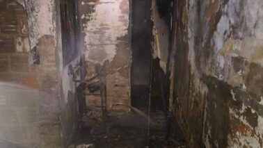 Bombeiros são acionados para incêndio em residência no bairro Alvorada (Foto O Diário de Barretos)