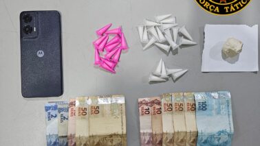 Polícia Militar prende duas mulheres por tráfico no bairro Santa Cecília (Foto: O Diário de Barretos)