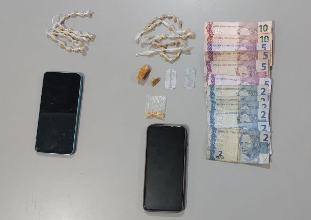 Polícia prende três durante ação de combate ao tráfico