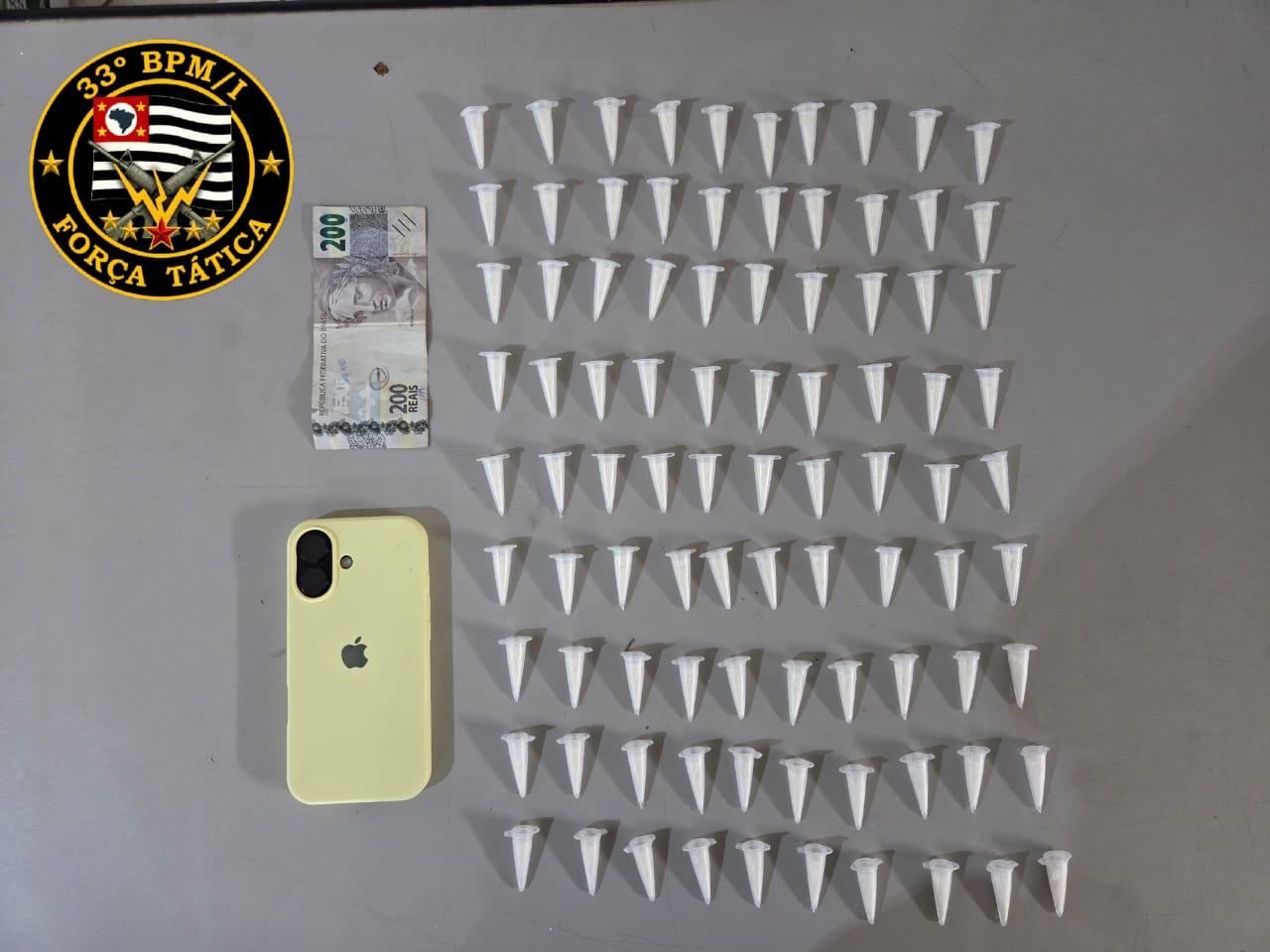 Adolescente é surpreendido na prática de tráfico no bairro Dom Bosco