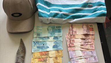 Assaltante é preso por roubo a estabelecimento comercial (Foto: O Diário de Barretos) Assaltante é preso por roubo a estabelecimento comercial (Foto: O Diário de Barretos)