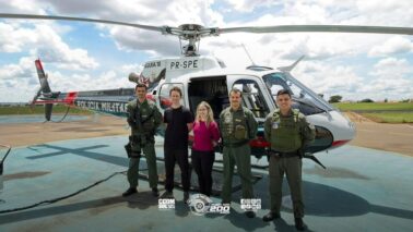Águia de Rio Preto transporta  coração para transplante na Santa Casa de Barretos