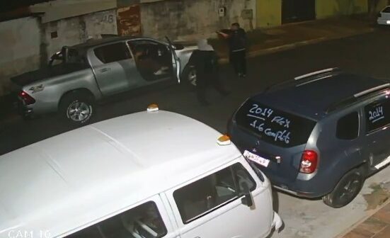 Criminosos roubam caminhonete de empresário em Barretos (Foto: O Diário de Barretos)
