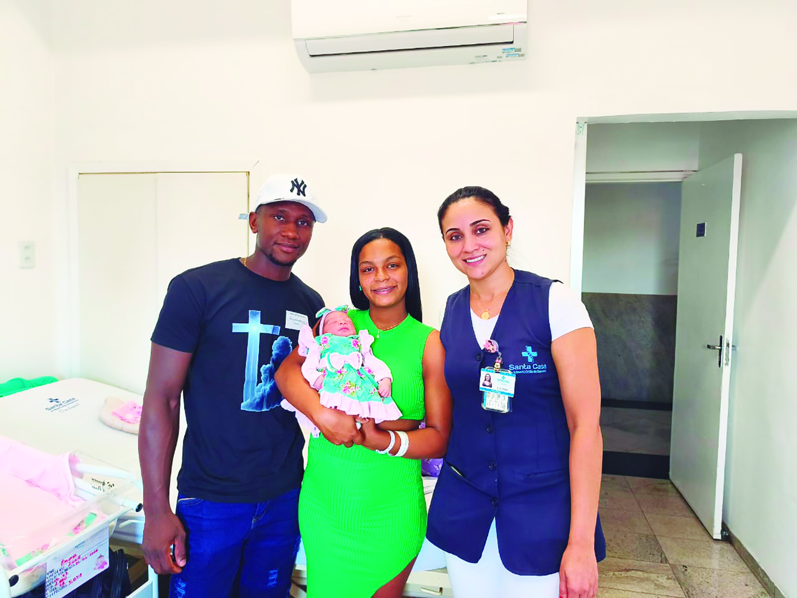 Santa Casa registra o primeiro nascimento de 2026