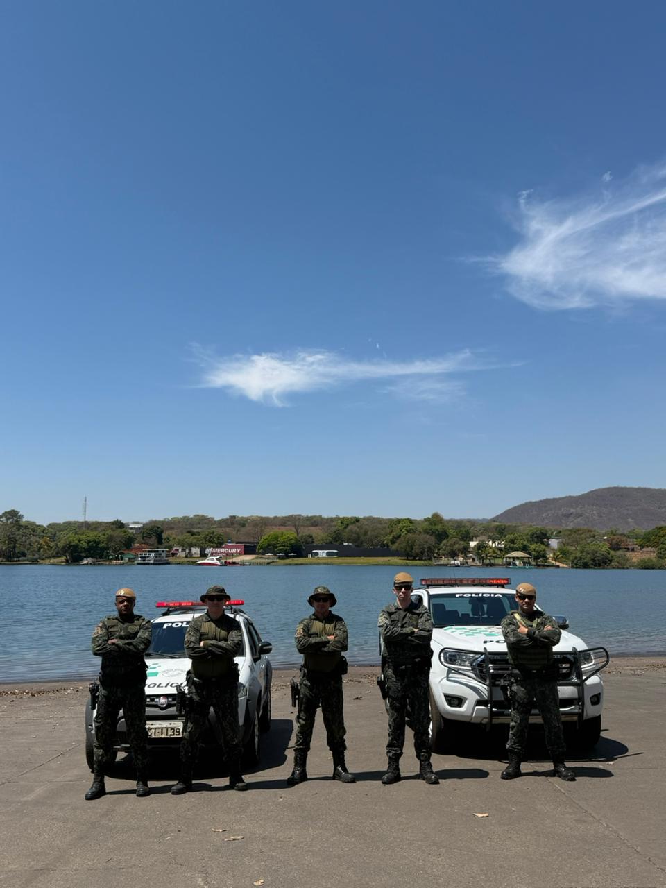 Polícia Ambiental deflagra operação no rio Grande em Colômbia