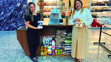 Campanha arrecada quase 1 tonelada de alimentos