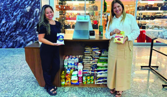 Campanha arrecada quase 1 tonelada de alimentos