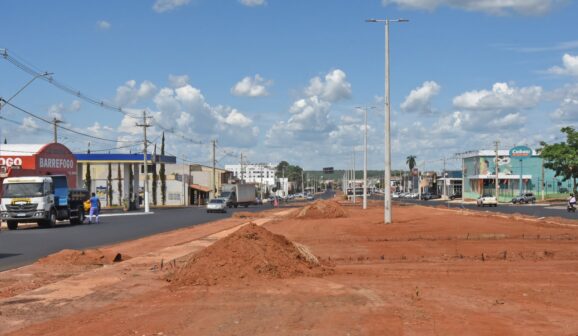 Remodelação de avenida será entregue no final de março