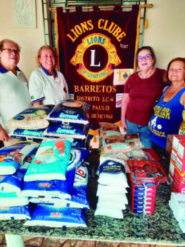 Clube de serviço participa de campanha global contra a fome