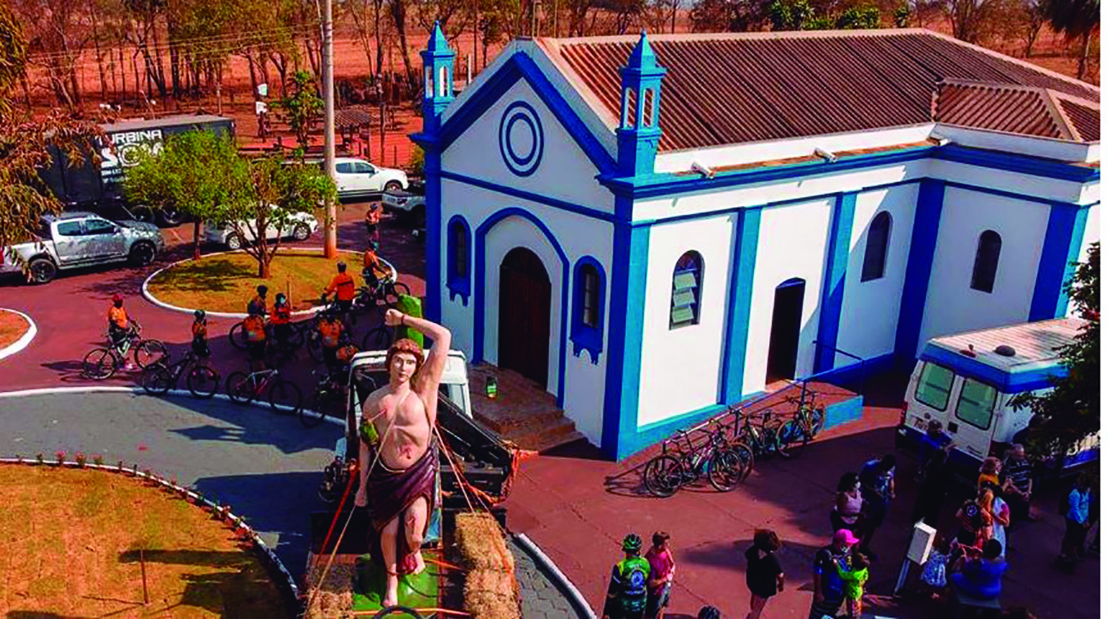 Comunidades celebram São Sebastião com romaria, missas e ciclo procissões