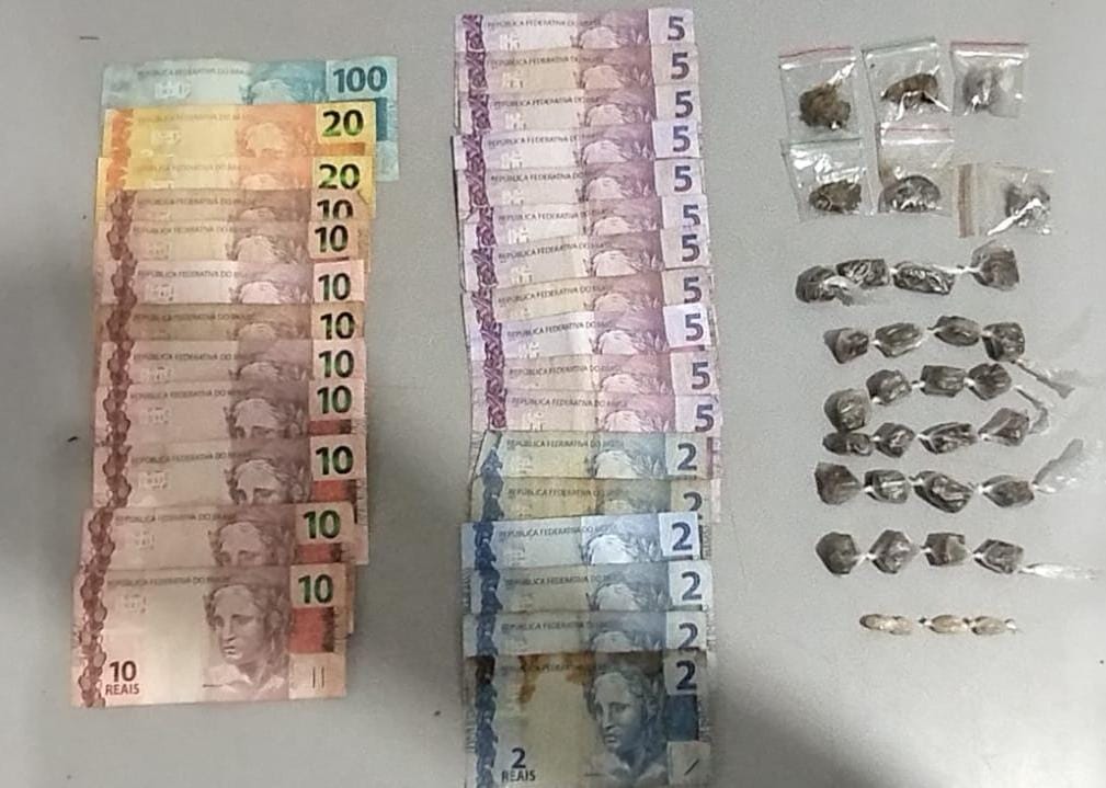 Policiamento de Guaíra detém traficante próximo a escola