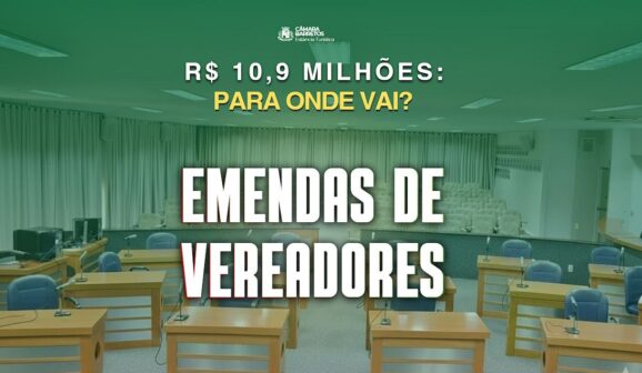 Câmara divulgou informações sobre os valores destinados a entidades