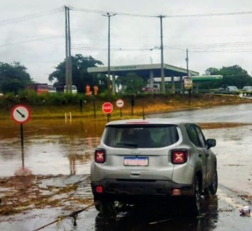 Ronda Municipal confirma resgate durante temporal