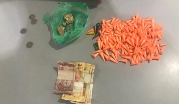 Polícia Militar prende autor por tráfico de drogas no Luís Spina (Foto: O Diário de Barretos)