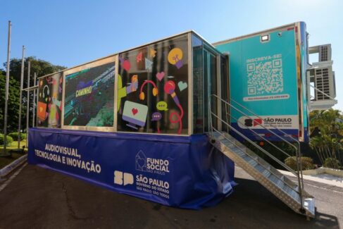 Atividades dos cursos ocorrerão em carretas especiais